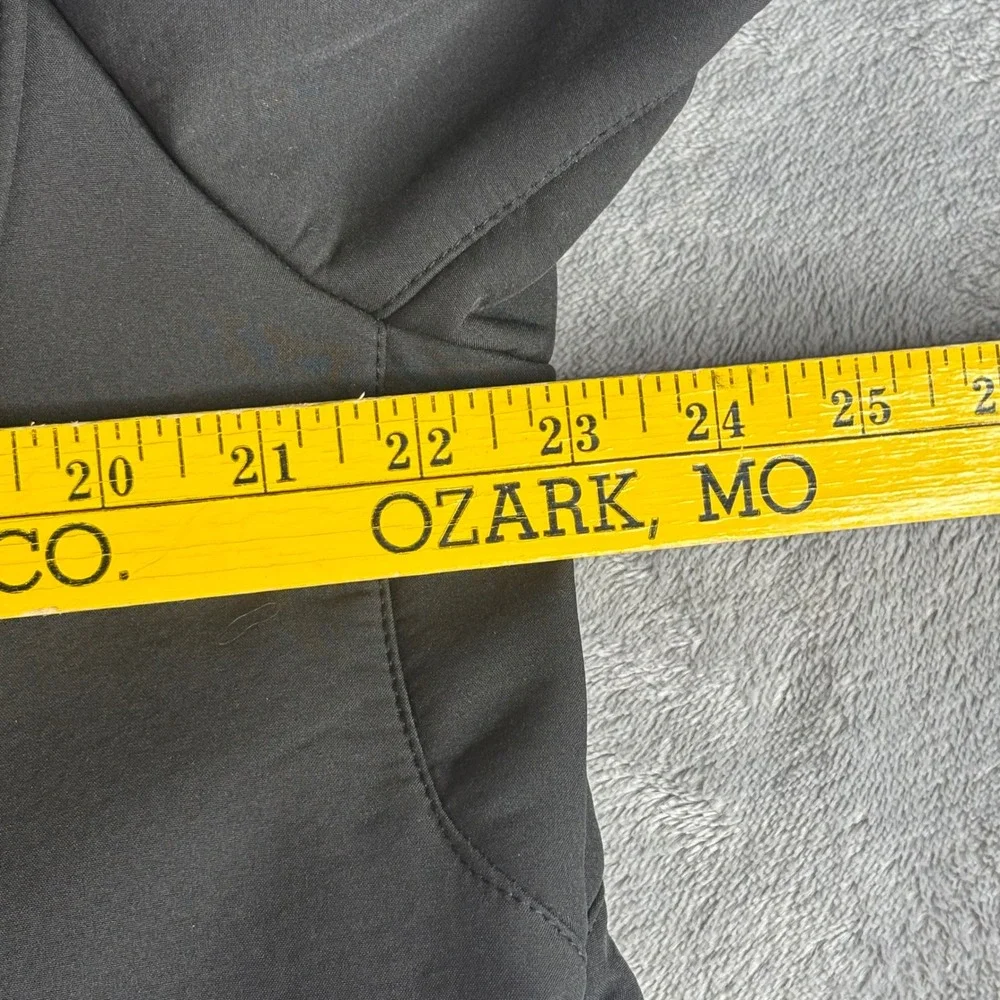 Wantdo‎ Softshell Jacket Men XL Black Fleece Lined Full Zip Outdoor Hiking Coat